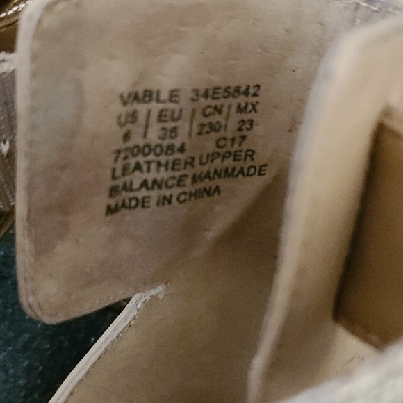 Calvin Klein Stiletto Ankle Strap Gold Beige Sexy! - Picture 11 of 12